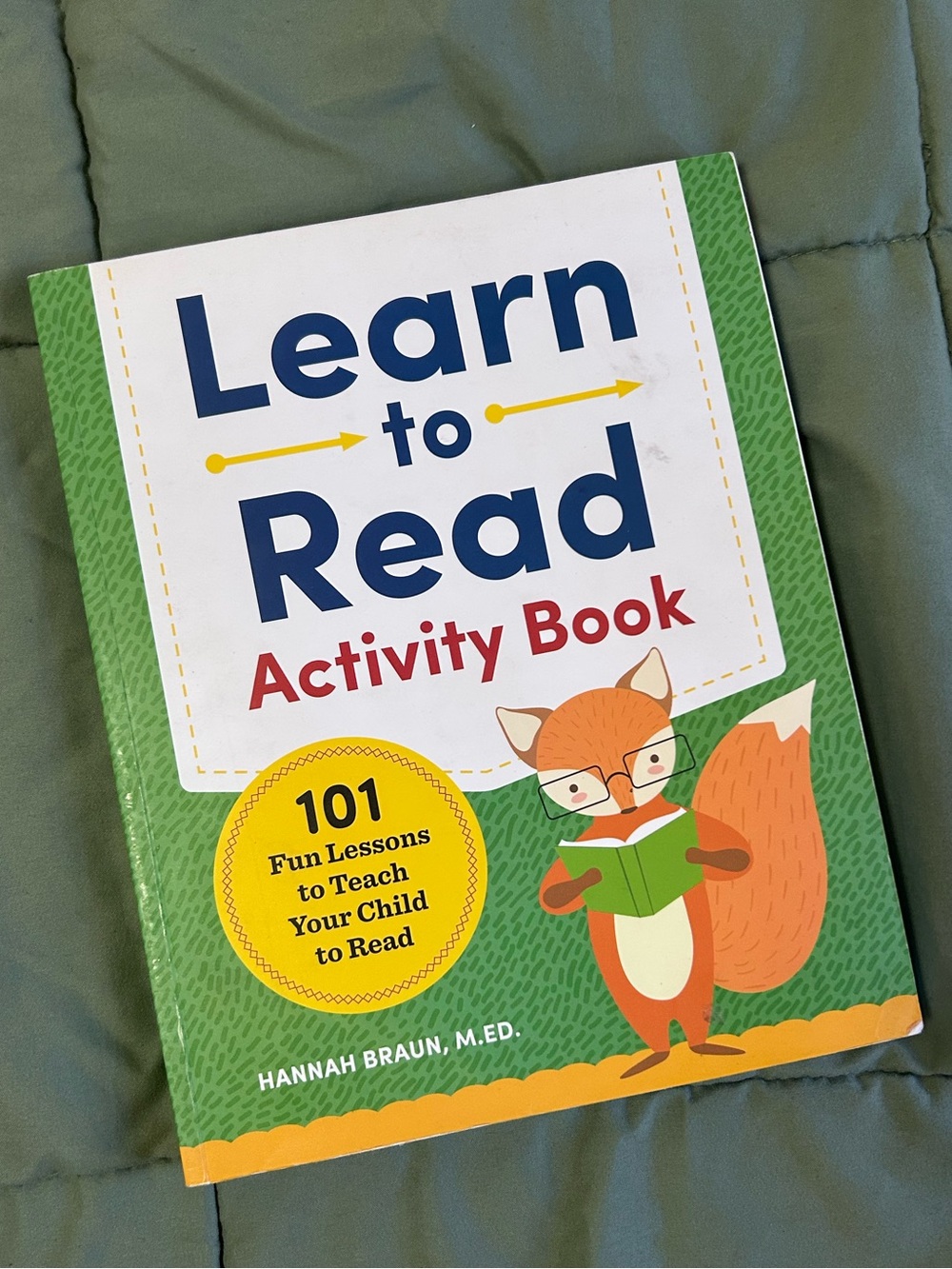 Learn to Read Activity Book